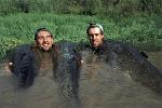 Fiume Segre: tris con Andrea